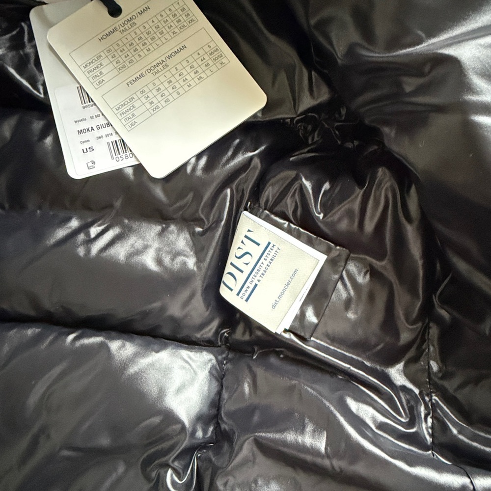 Moncler Puffer Down Long Jacket- Black - Picture 11 of 15